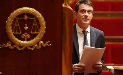 رئيس الوزراء الفرنسي مانويل فالس