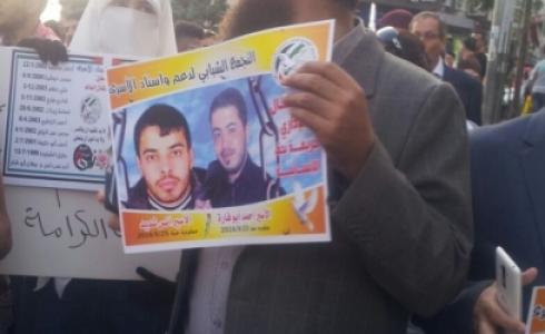 الأسيرين المضربين أحمد أبو فارة وأنس شديد