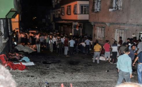 صورة من مكان التفجير