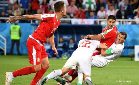 سويسرا تقلب الطاولة على صربيا وتحقق فوزا قاتلا في مونديال روسيا كأس العالم 2018