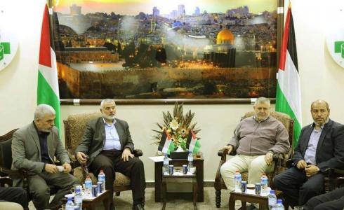 اجتماع هنية والسنوار بقادة الفصائل الفلسطينية