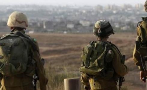 جيش الاحتلال الإسرائيلي على حدود غزة