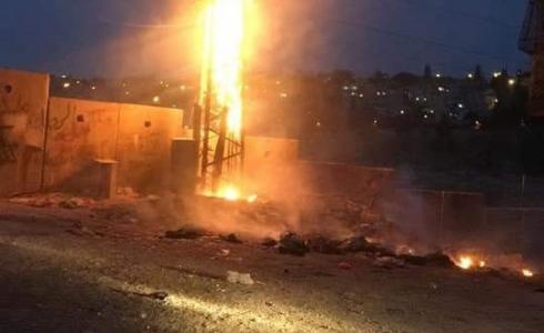 كهرباء القدس تناشد المواطنين بعدم جمع النفايات وحرقها قرب محولات الكهرباء