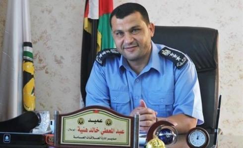 مدير العلاقات العامة بالشرطة العميد عبد المعطي هنية