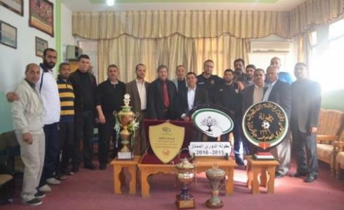 الوفد في ضيافة البطل خدمات رفح