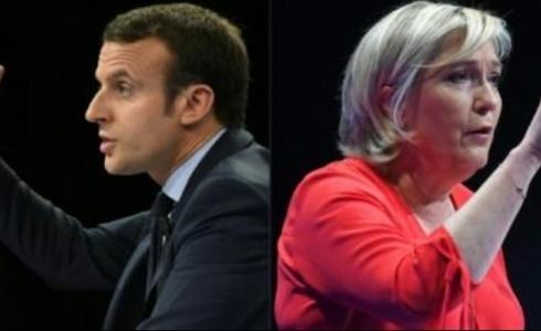 لوبان وماكرون