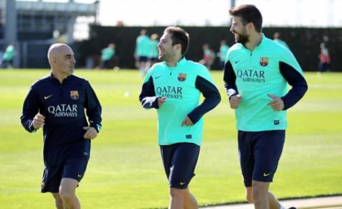 مران فريق برشلونة