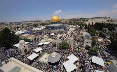 280 ألف أدوا صلاة آخر جمعة برمضان في الأقصى