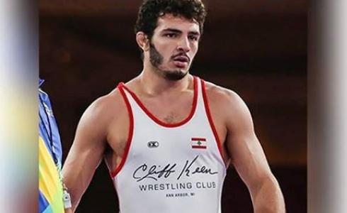 المصارع اللبناني دومينيك ابي نادر