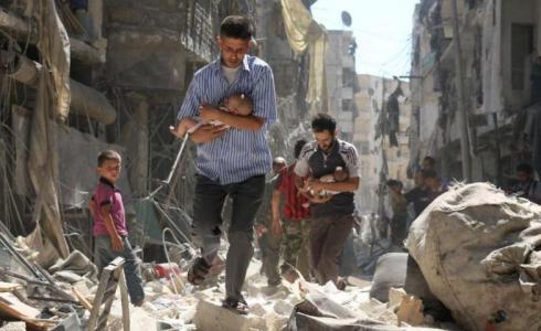 استهدف الغوطة الشرقية في سوريا  - إرشيفية -