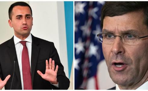 مارك اسبر ولويجي دي مايو 