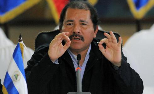 رئيس جمهورية نيكاراغوا دانيال أورتيغا