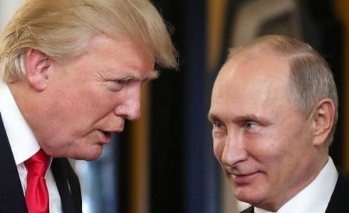 الرئيس الروسي بوتين والرئيس ترامب