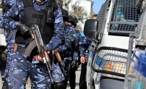 الشرطة الفلسطينية في الضفة الغربية