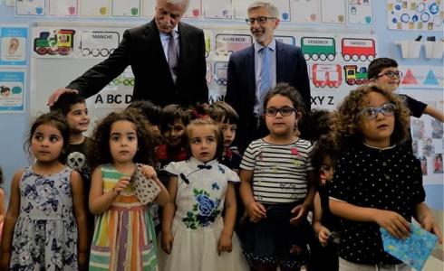 وزير التربية يشارك في فعاليات اليوم المفتوح بالمدرسة الفرنسية برام الله