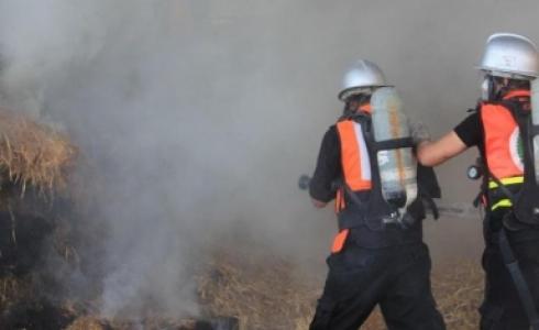 الدفاع المدني ييطفئ حريق