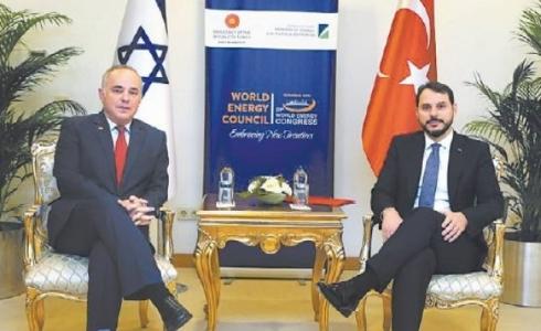 شطاينتس والبيرق خلال اجتماعهما