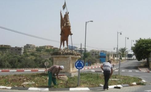 المدخل الرئيسي في قرية جولس