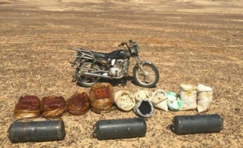 مجموع ما ضبطته القوات المسلحة