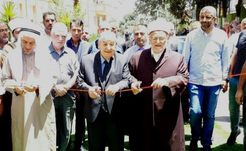 تدشين مسجد "الشيخ عبد الله نمر درويش" في مستشفى المقاصد بالقدس