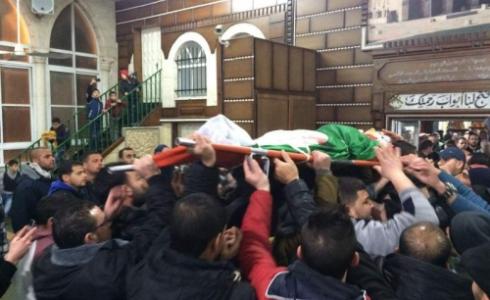 تشيع جثمان الشهيد 