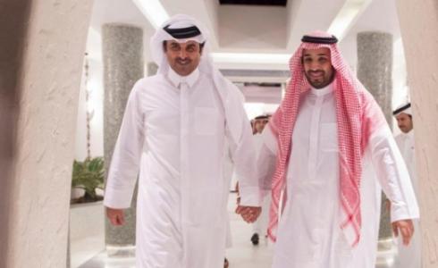 محمد بن سلمان وتميم بن حمد