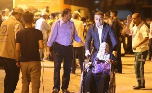 وصول حجاج المكرمة السعودية من أهالي الشهداء