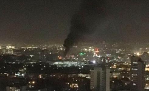 صورة من مكان الاستهداف