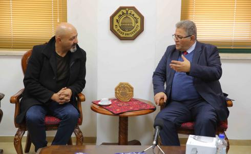 جامعة القدس تبحث التعاون المشترك مع الحديقة التكنولوجية الفلسطينية
