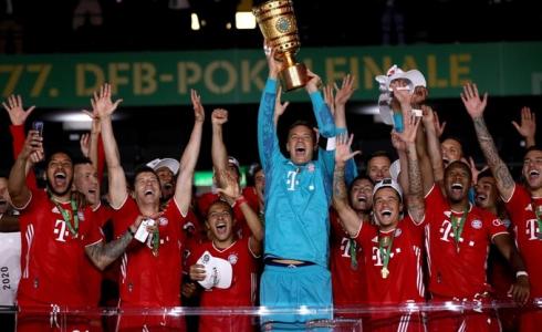 بايرن ميونخ يتوج بكأس ألمانيا للمرة الـ20 في تاريخه