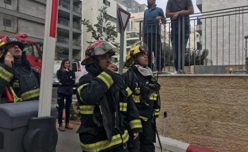 اشتعال النيران بسيارة في حيفا