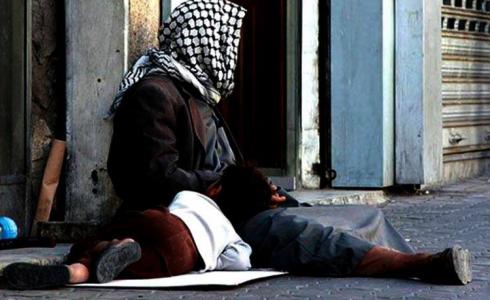 التسول في غزة - توضيحية