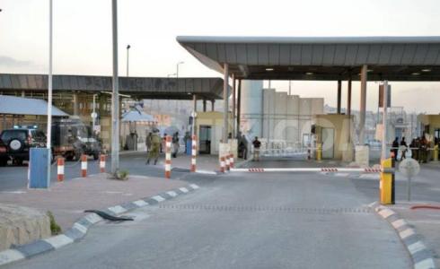 جيش الاحتلال يقرر اغلاق معبر قلنديا لمدة 22 ساعة 