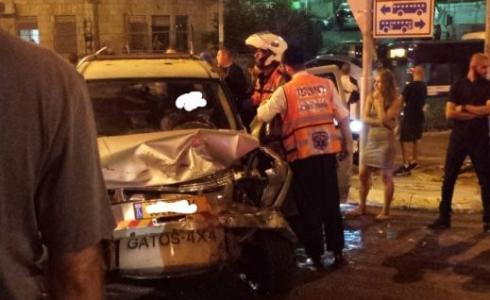 اصابة شخصين عربيين بجراح متوسطة  في حيفا