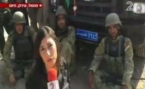 مراسلة القناة الثانية تتوسط مقاتلي البيشمركة