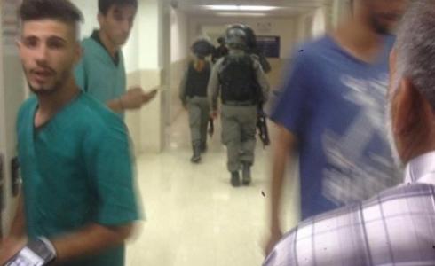 خلال اقتحام الاحتلال للمستشفى