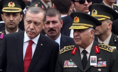 أردوغان بدأ حملة تطهير في الجيش منذ 2014