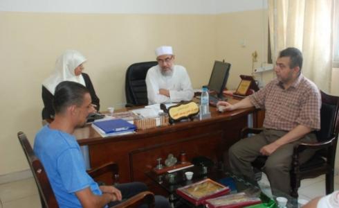 وفد من الخدمات الطبية العسكرية 