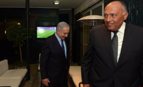 نتنياهو وشكري يتابعان نهائي اليورو