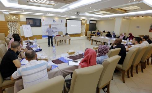 دورة تدريبية حول استخدام الهواتف الذكية في التغطيات الاعلامية