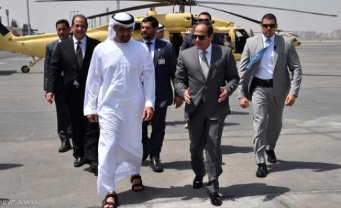 السيسي والشيخ محمد بن زايد