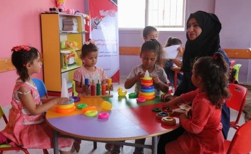 رياض الأطفال في غزة - أرشيف