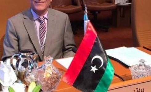 صالح الشماخي سفير ليبيا لدى مصر