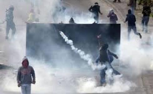 إصابات بالاختناق خلال مواجهات مع الاحتلال في مخيم جنين أرشيف