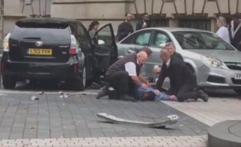 اعتقال مشتبه به في حادث الدهس بلندن