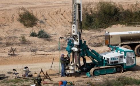 الاحتلال يبحث عن انفاق غزة