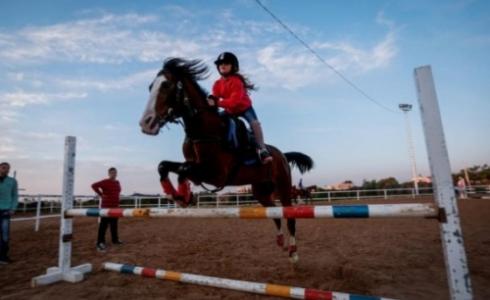 الفارسة الصغيرة هلا البطراوي