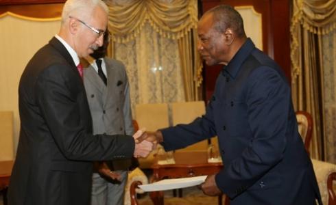 سفير دولة فلسطين لدى جمهورية غينيا ثائر أبو بكر