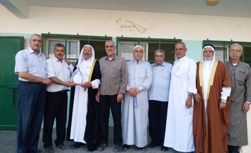  تواصل الجهاد يزور مدرسة معاذ بن جبل بحي الشجاعية