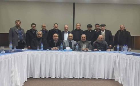 الشخصيات المستقلة مع ممثلي الرئيس بغزة